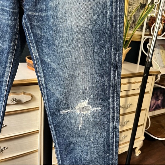 Moussy Vintage Howa Distressed Selvedge Jeans - Picture 8 of 16